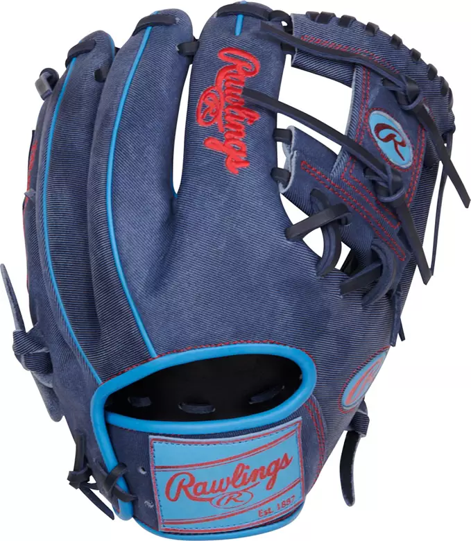 Rawlings 11.5'' Heart of the Hide "Denim" Pro Label Series Glove 2025 - Image 5